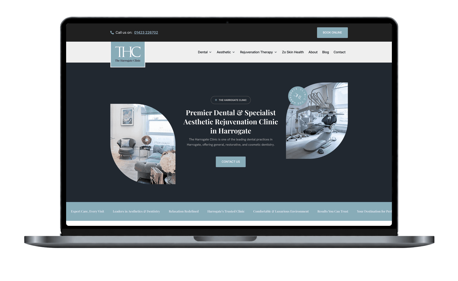 A 22.2% Conversion Rate for The Harrogate Clinic