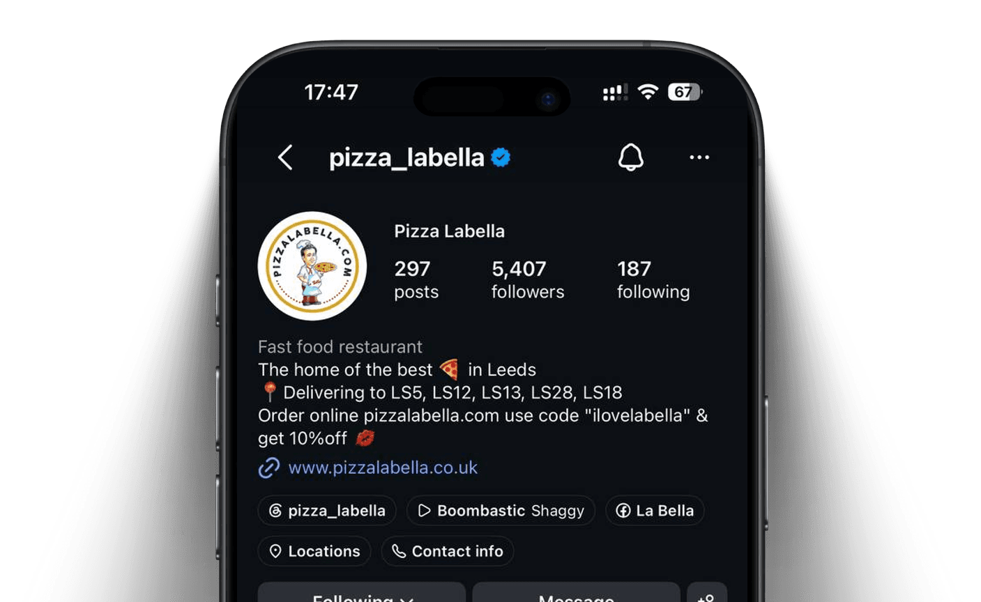 Serving Pizza La Bella’s Story Online