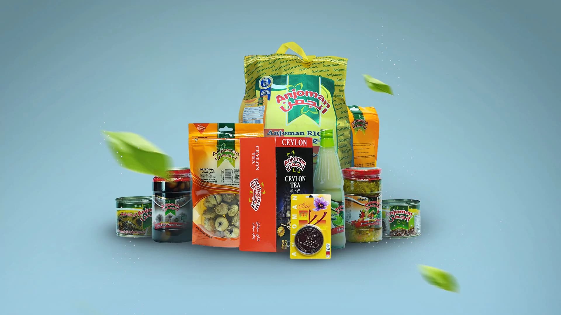 Sharing Anjoman Food’s Product Stories Through Content